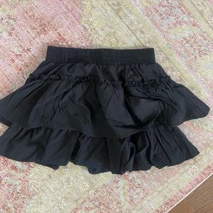 Ruffle mini skirt